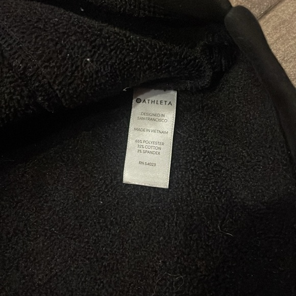 Athleta Cozy Karma Asym Sweatshirt Dress - Picture 6 of 7